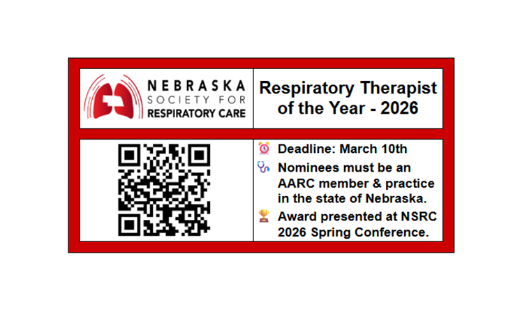 Know An Amazing RT? Nominate them for Respiratory Therapist of the Year!